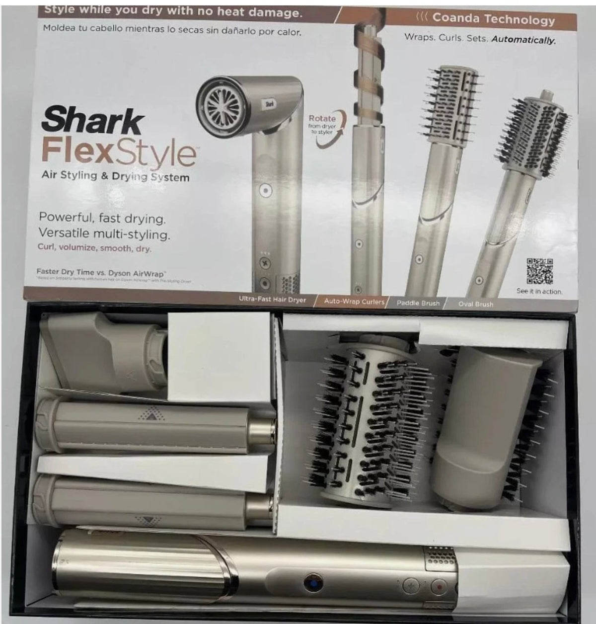 Shark FlexStyle Air Styling & Drying System, Hair Dryer and Multi-Styler