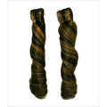 Unique 100% Human Hair Silky Yaki Body Twist 14 Inch Hairpiece