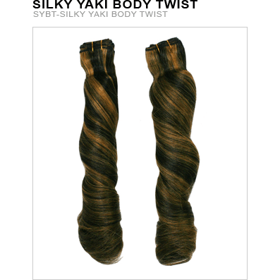 Unique 100% Human Hair Silky Yaki Body Twist 14 Inch Hairpiece