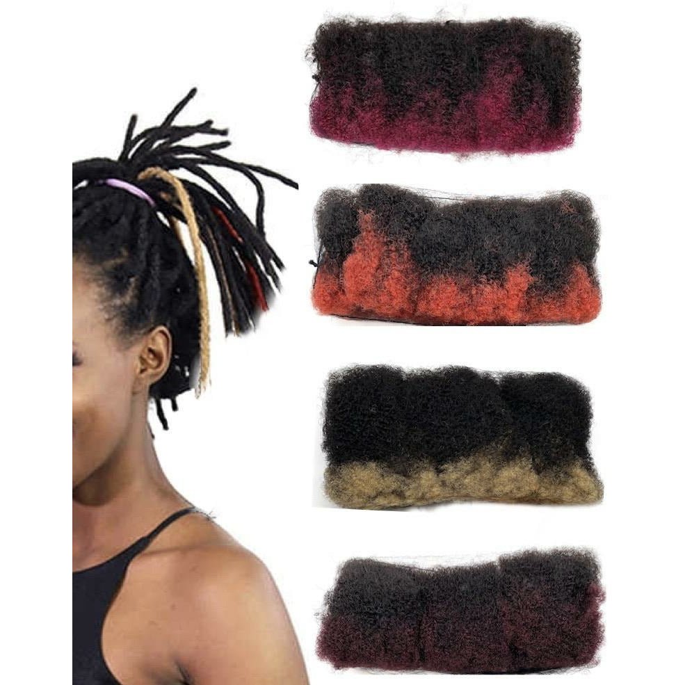 Unique 100% Human Hair Afro Twist Bulk New With Tags - Choose Length