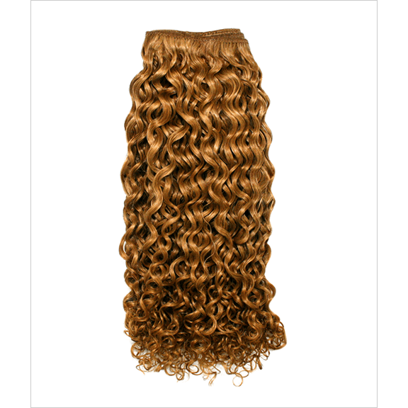 Unique's 100% Human Hair Jerri Curl 12 Inch Hairpiece
