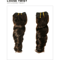 Unique 100% Human Hair Loose Twist 8 Inch Hairpiece
