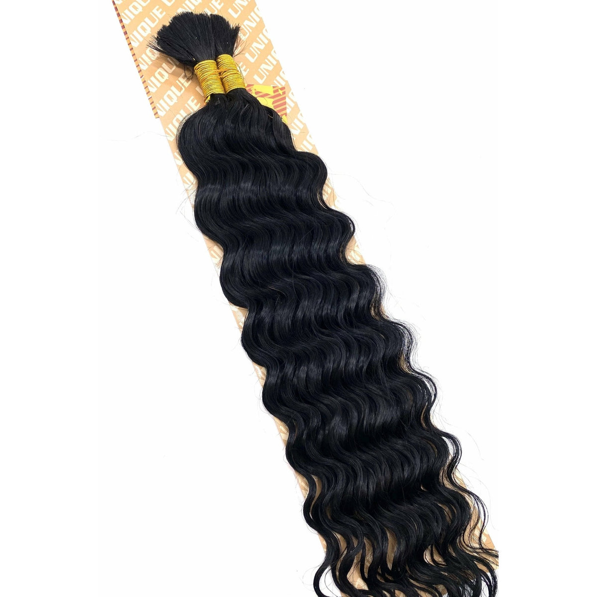 Unique's 100% Human Hair New Deep Bulk - Choose Length