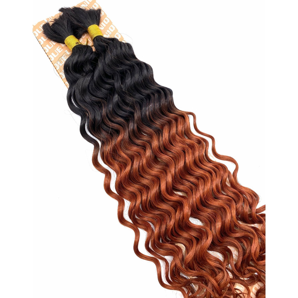 Unique's 100% Human Hair New Deep Bulk 18" - Choose Size