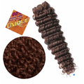 Unique's 100% Human Hair New Deep Wave 24" Wavy Hairpiece, New With Tags