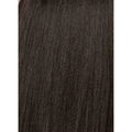 Unique's 100% Human Hair Perm Straight 12 Inch 4 Midnight Brown