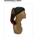 Unique 100% Human Hair Reversable Wave Hairpiece