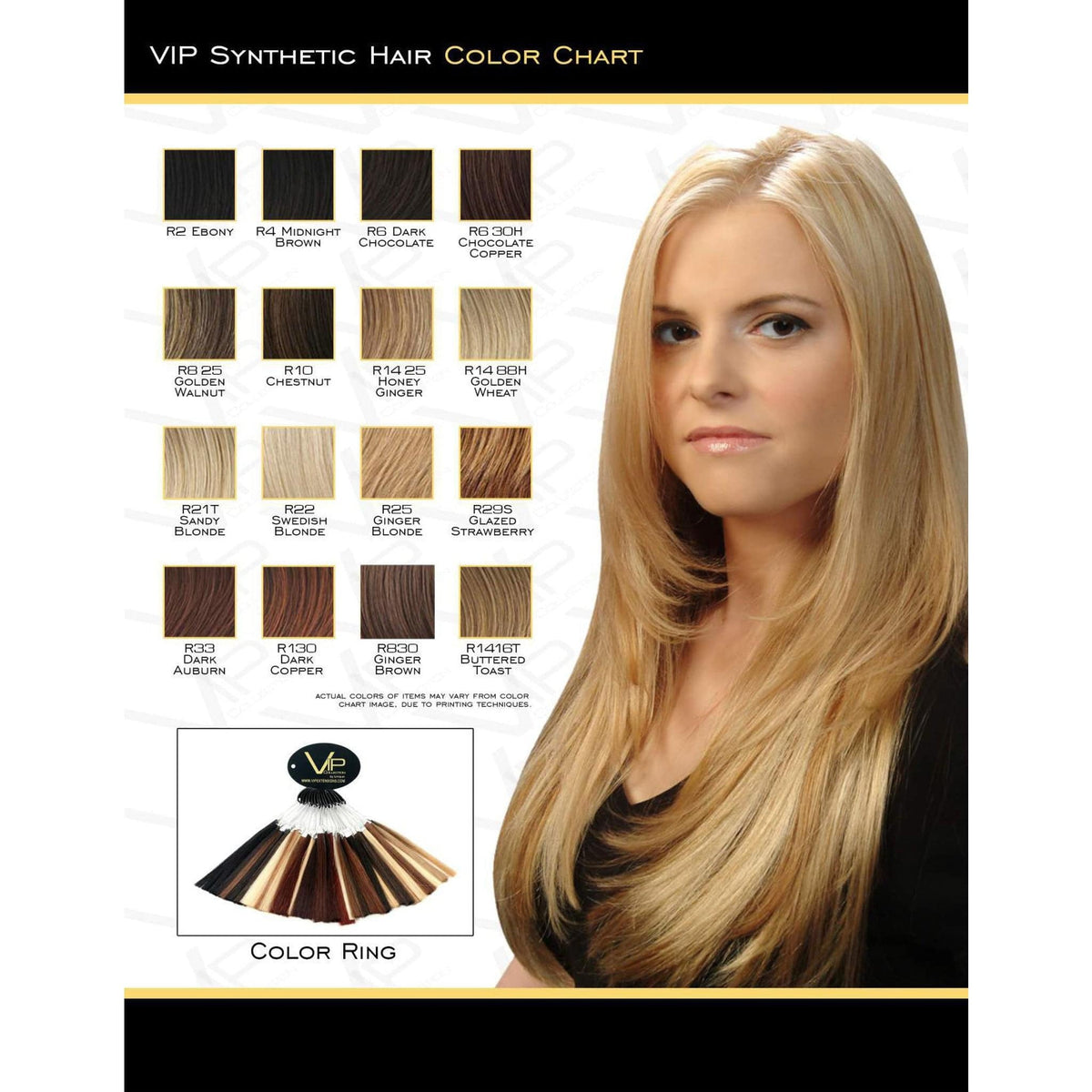 VIP Extensions Collection Sunflower Style Synthetic Wig