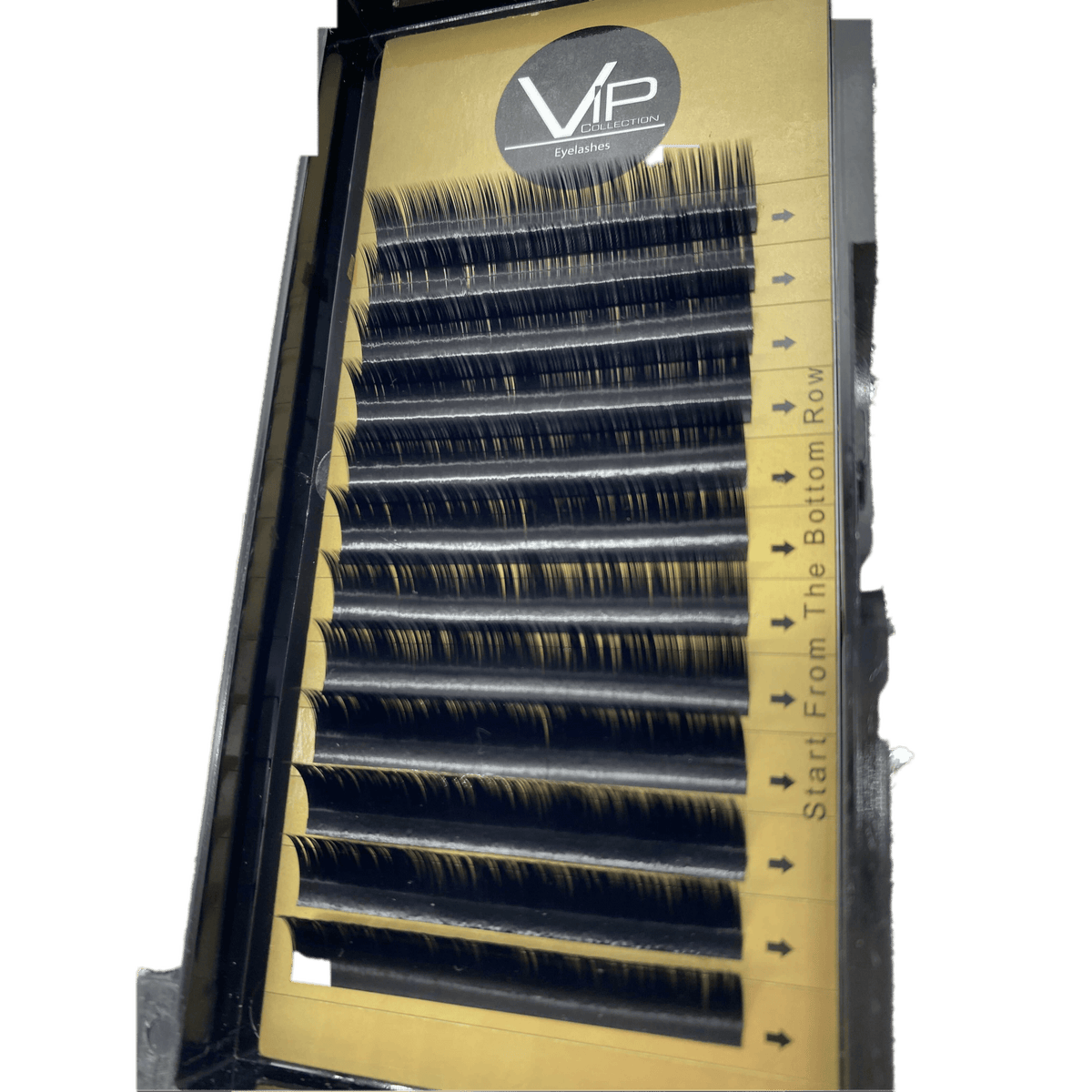 VIP Faux Mink Lash Extensions 0.07 mm B Curl | 12-Line Tray