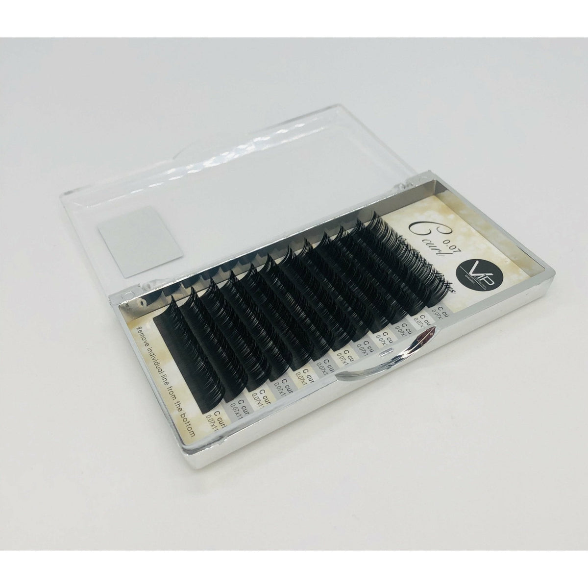 VIP Cuticle Lash Extensions | 12-Line Tray