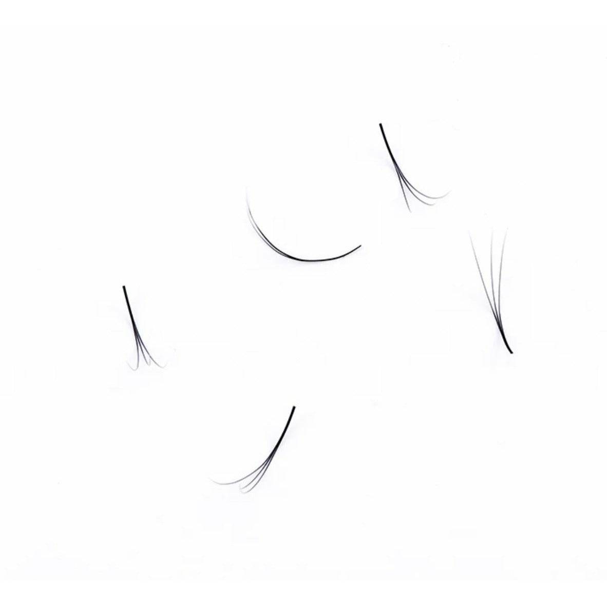 VIP Pre Fanned Lash Extensions 3D | 12-Line Tray