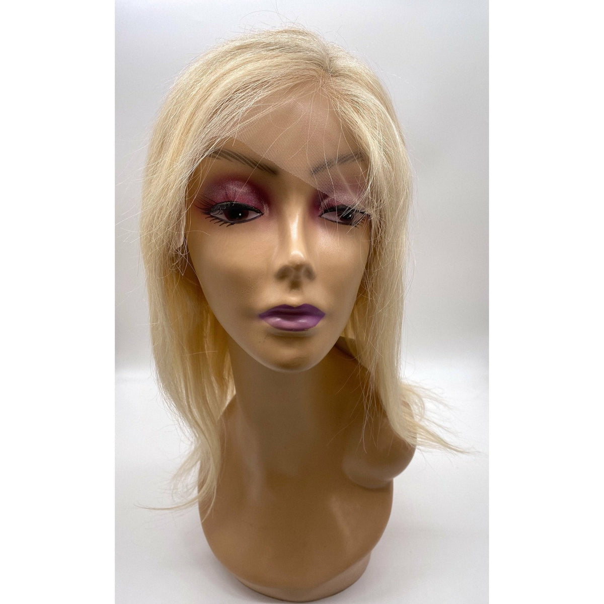 VIP Extensions Off Black to Burgundy Straight Human Hair Full Lace Wig, 150%