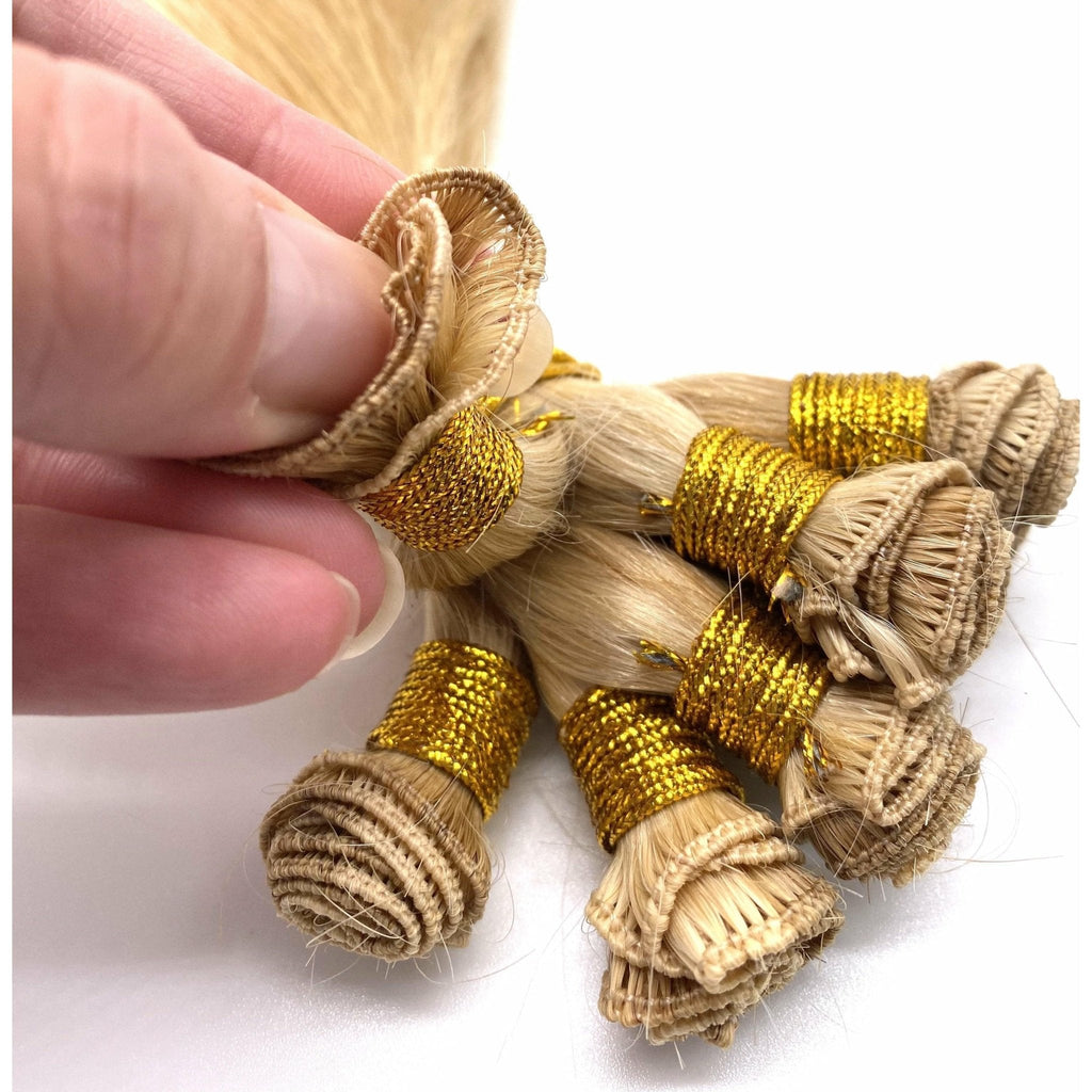 VIP Hand-Tied Weft System – 100% Human Hair Extensions, Straight 18" (113g)
