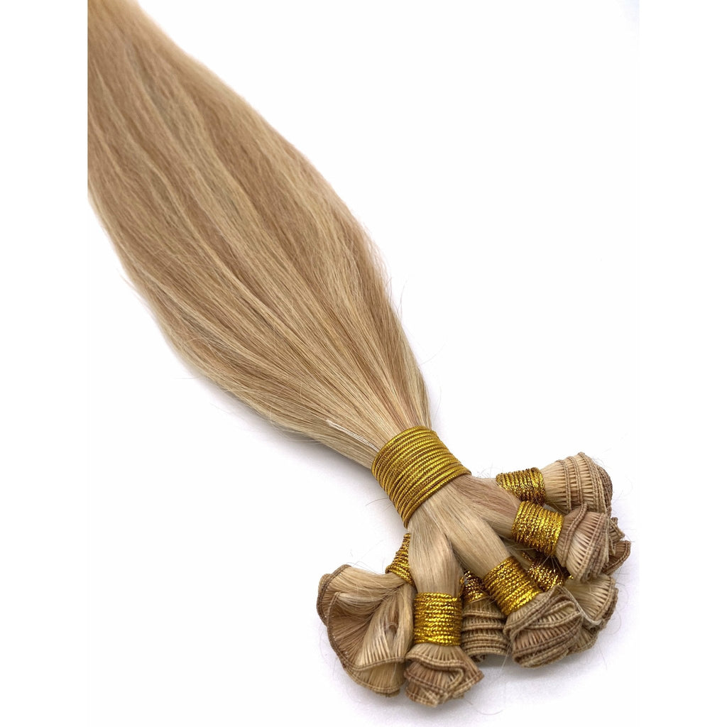 VIP Hand-Tied Weft System – 100% Human Hair Extensions, Straight 18" (113g)