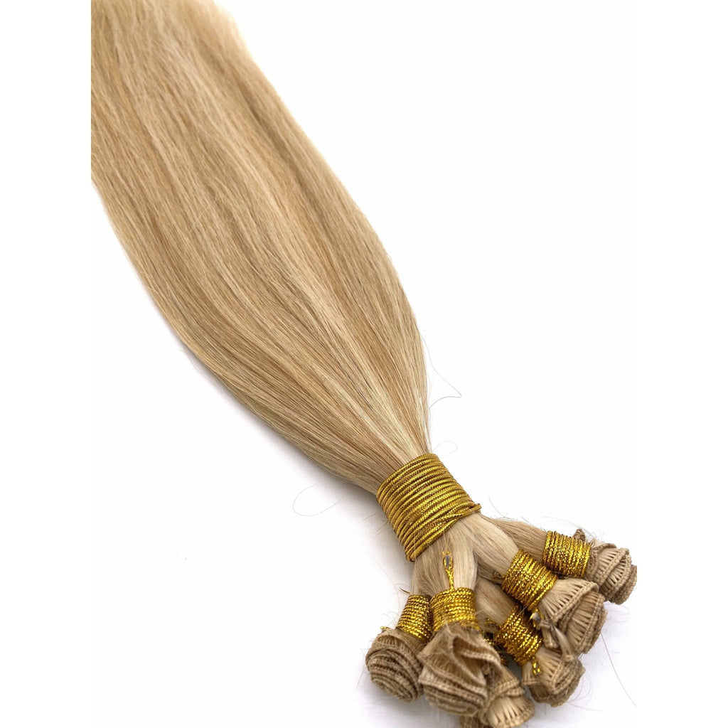VIP Hand-Tied Weft System – 100% Human Hair Extensions, Straight 18" (113g)