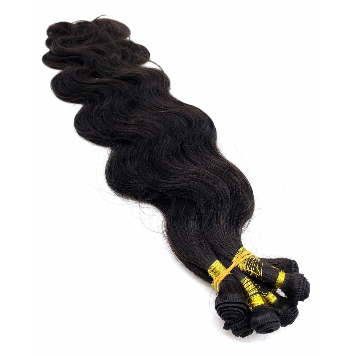 VIP Hand-Tied Weft System – 100% Human Hair Extensions, Wavy 18" (113g)