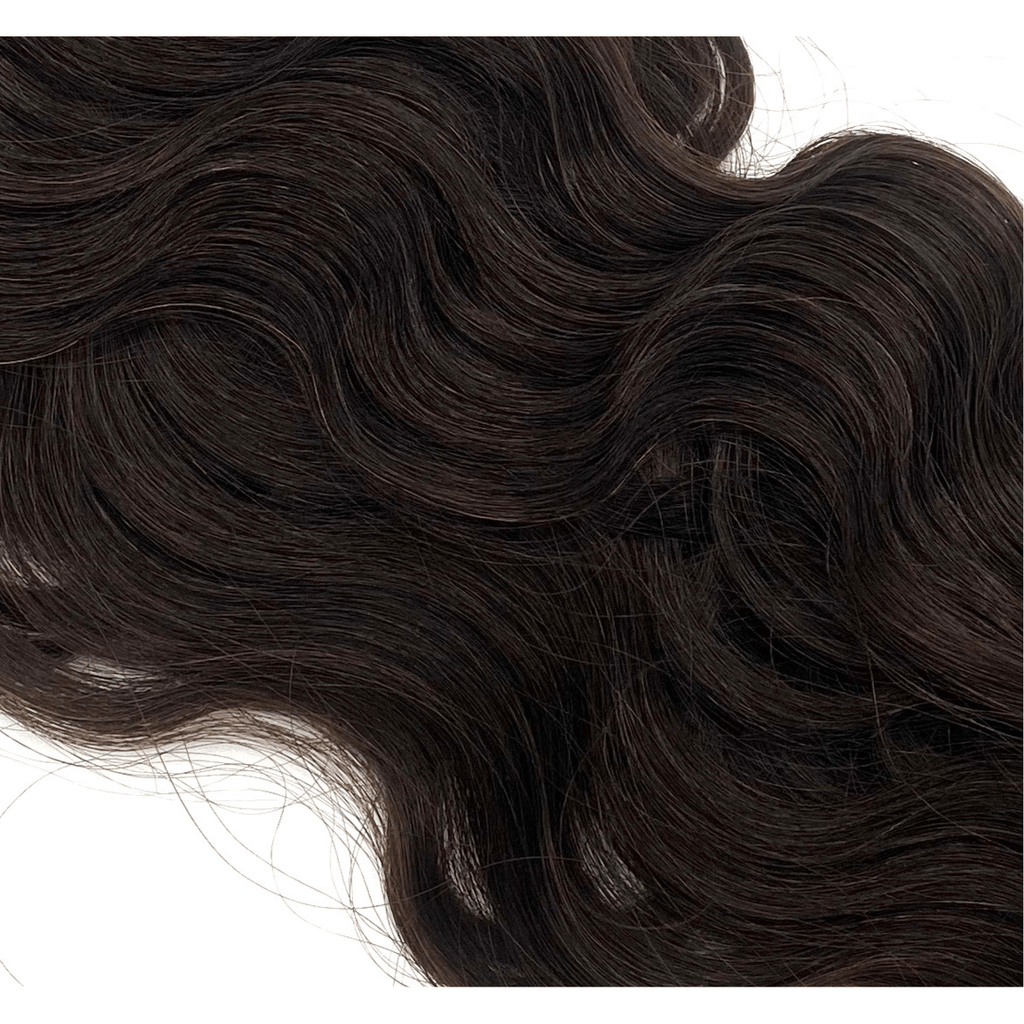 VIP M-Tip System – Tape-In Human Hair Extensions (Single Strands), Wavy 18"