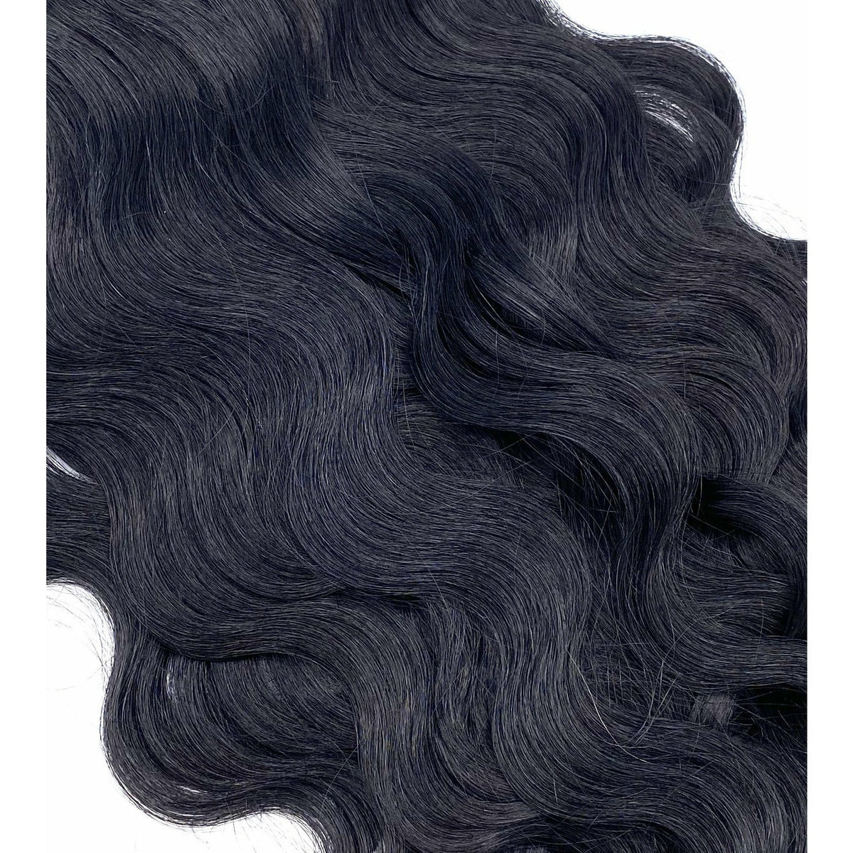 VIP M-Tip System – Tape-In Human Hair Extensions (Single Strands), Wavy 18"