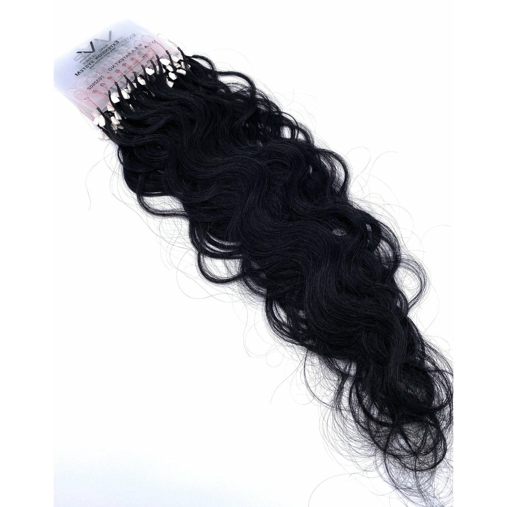 VIP Nanorex System – Nano-Ring Human Hair Extensions, Body Wave 18" (7g)