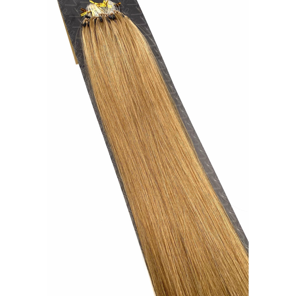 VIP RineX System – Cylinder Loop Human Hair Extensions, Straight 18" (70g)