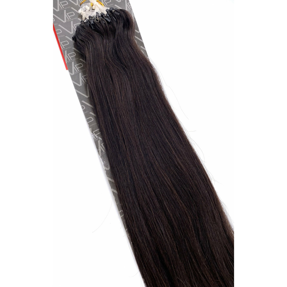 VIP RineX System – Cylinder Loop Human Hair Extensions, Straight 18" (70g)