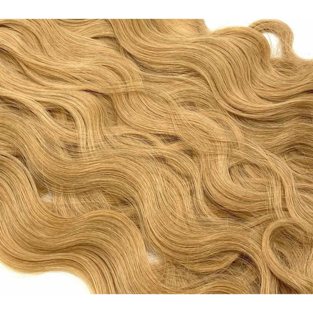 VIP RineX System – Cylinder Loop Human Hair Extensions, Wavy 18" (100 Strands)