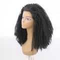 VIP Extensions Off Black Kinky Curly Synthetic Lace Front Wig 24" 1B (44)