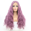 VIP Extensions Orchid Purple Water Wave Synthetic Lace Front Wig 24" 1716 (88)