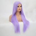 VIP Extensions Lavender Purple Straight Synthetic Lace Front Wig 24" 815 (77)