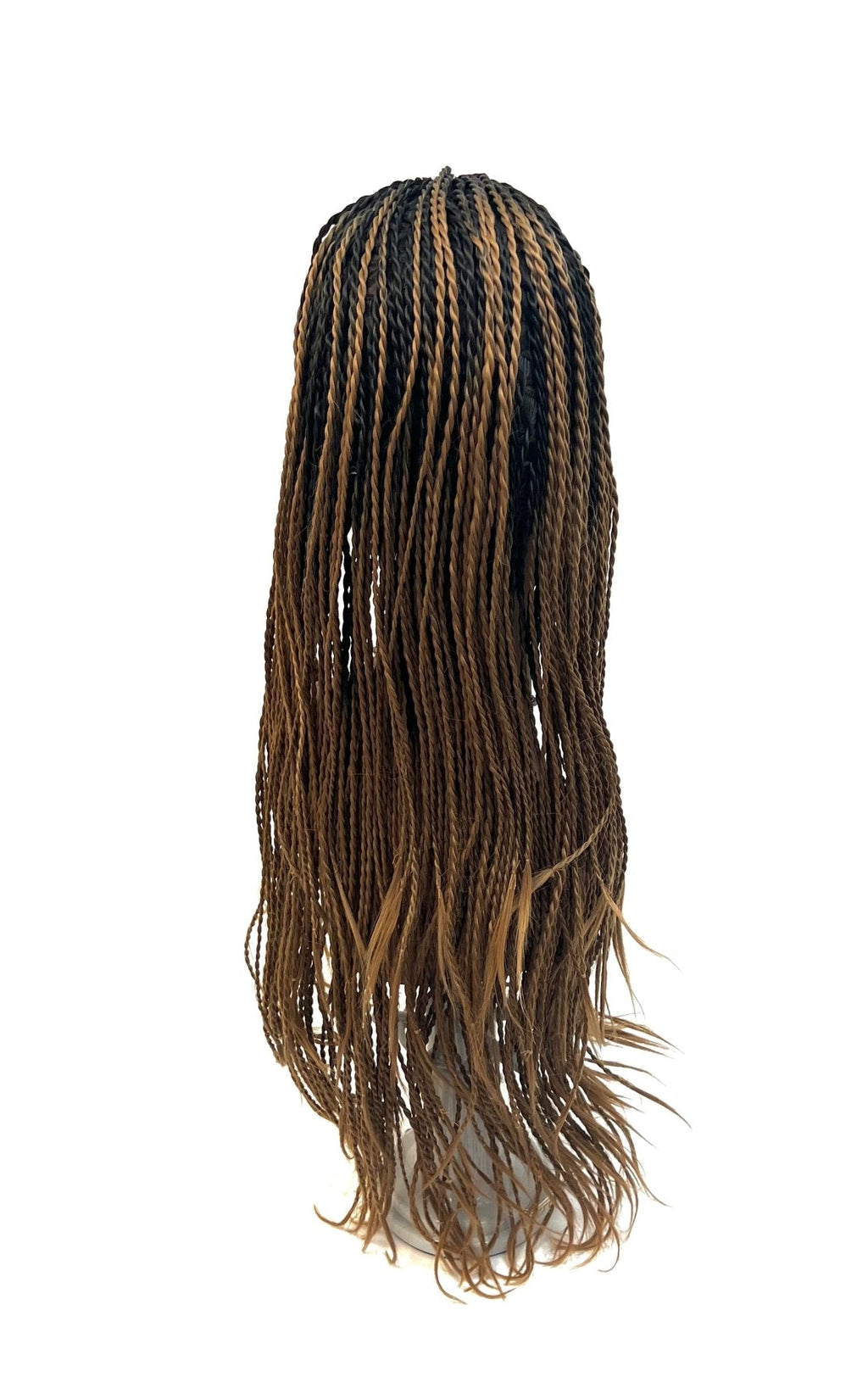 VIP Extensions Off Black to Honey Blonde Twist Braided Synthetic Wig T1B/27