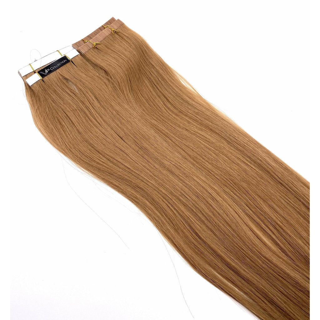 VIP TapeX System – Tape-In Human Hair Extensions, Straight 18"