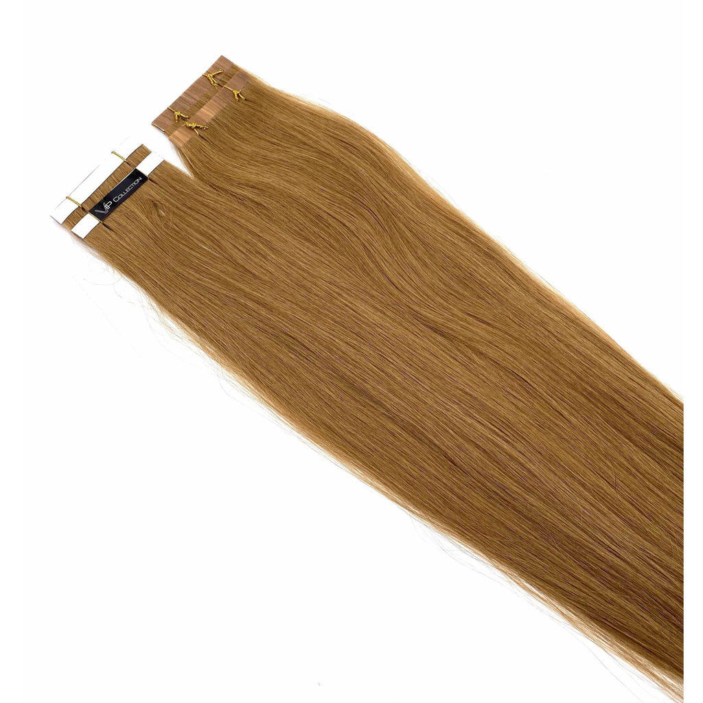 VIP TapeX System – Tape-In Human Hair Extensions, Straight 18"