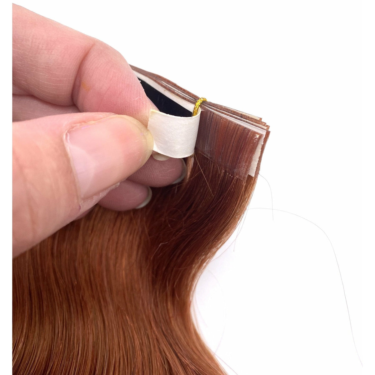 VIP TapeX System – Tape-In Human Hair Extensions, Wavy 18"
