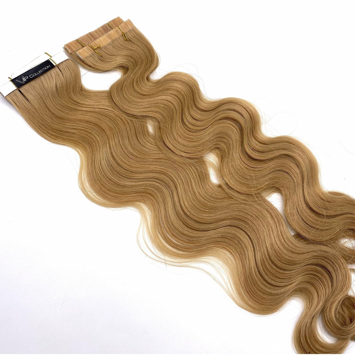 VIP TapeX System – Tape-In Human Hair Extensions, Wavy 18"
