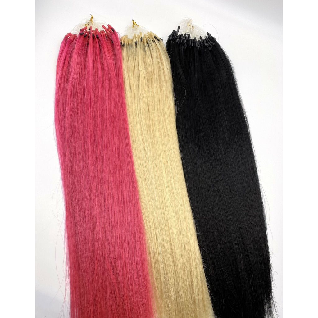 VIP TubeX Human Hair Shrink Fusion Extensions, Straight 18"