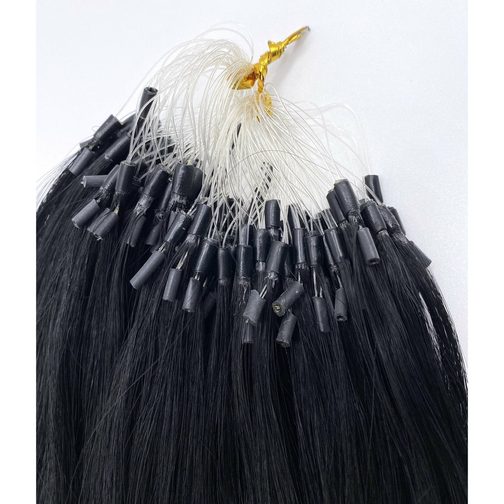 VIP TubeX Human Hair Shrink Fusion Extensions, Straight 18"