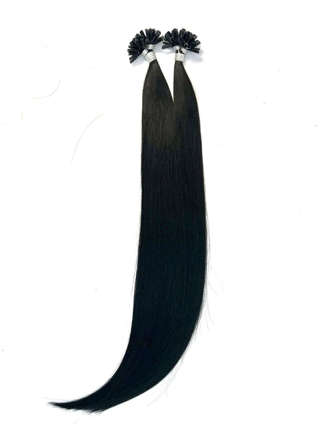 VIP U-Tip System – Keratin Human Hair Extensions, Straight 24" (100 Strands)