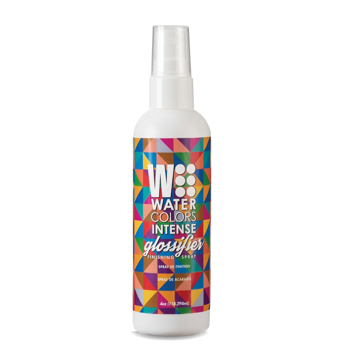 Watercolors Intense Hair Glossifier Anti-Frizz & UV Finishing Spray, 4 oz