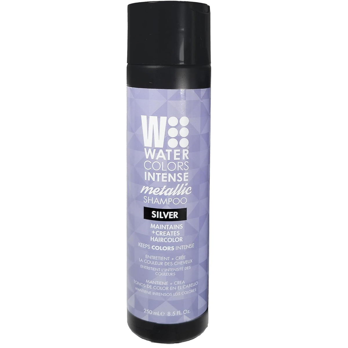 Watercolors Intense Metallic Color Depositing Shampoo, Silver, 8.5 oz