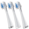 Waterpik Triple Sonic Brush Heads STRB-3WW, White, 3-Pack, Fits Complete Care